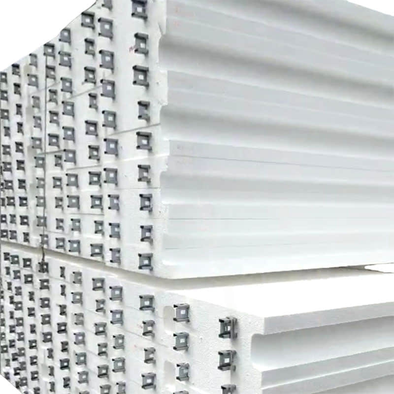 ICFs roofing panel with insert steel tube