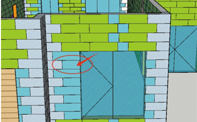 28 type 600 MM Straight ICFs Block(Assembled)