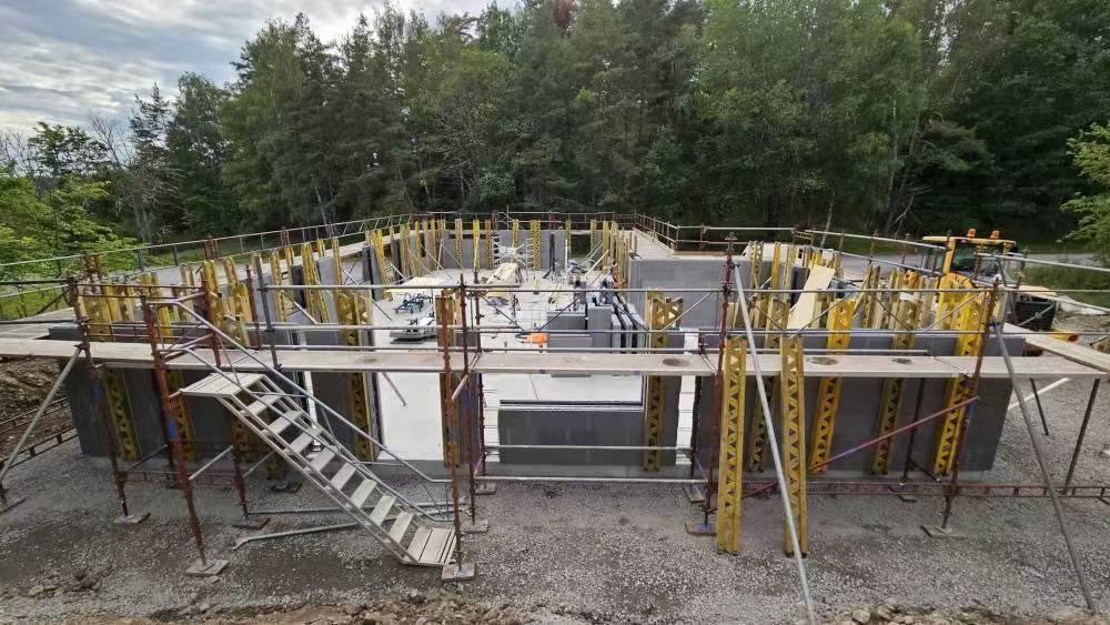 35 Type ICFs blocks have been deployed at a construction site in Sweden