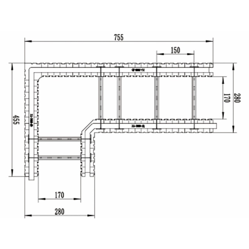 28 Type R Corner ICFs Block