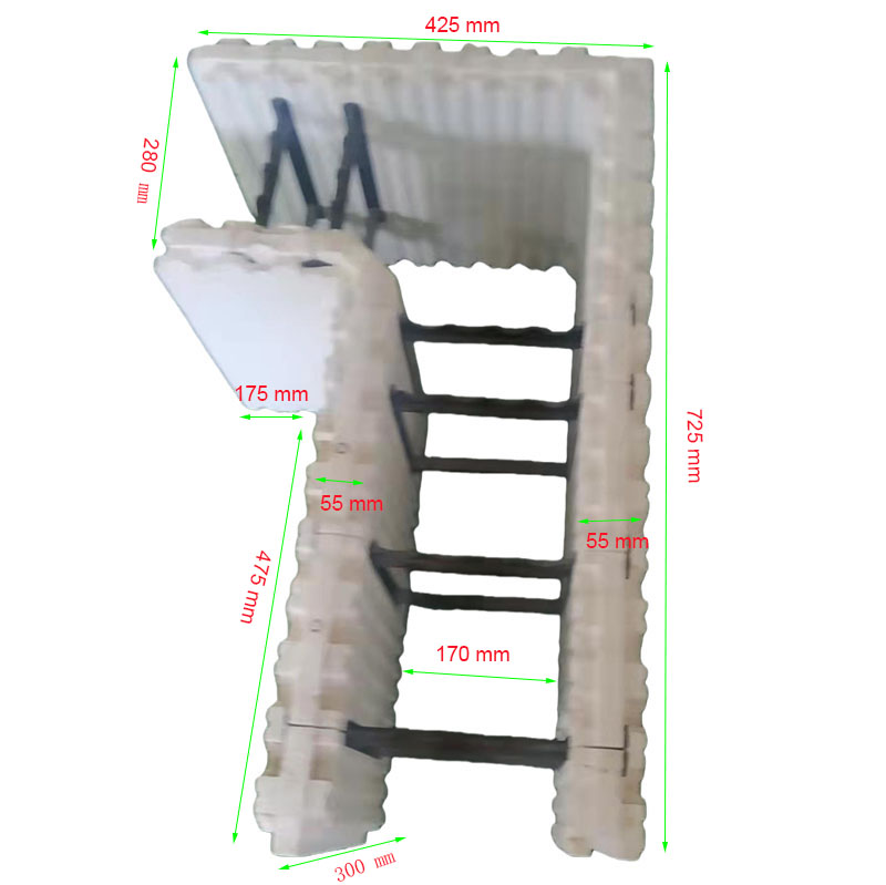 28 Type R Corner ICFs Block