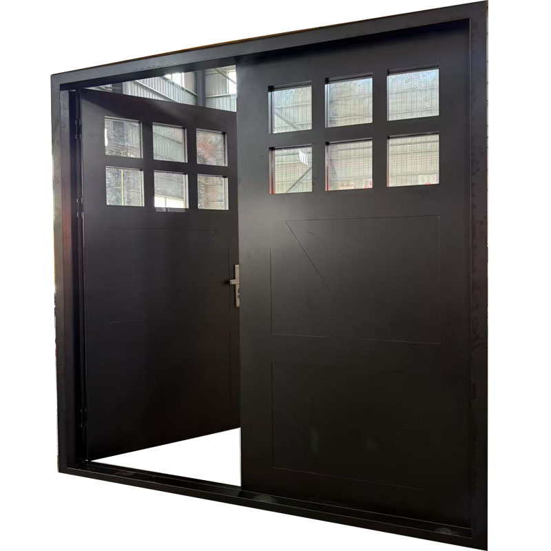 Secure aluminum doors for ICFs homes