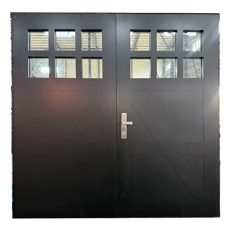Secure aluminum doors for ICFs homes