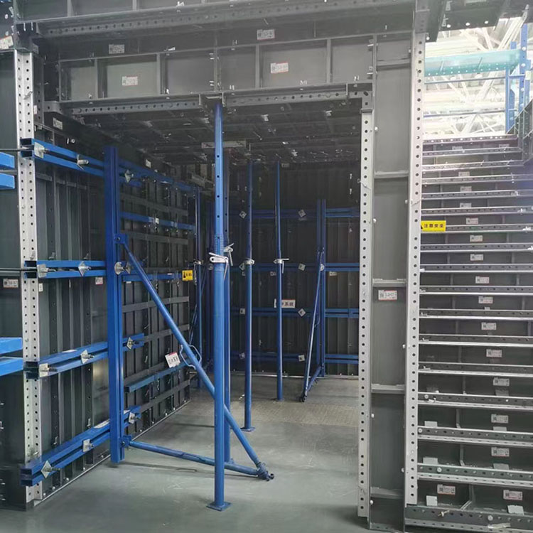 Adjustable ICFs steel shorings