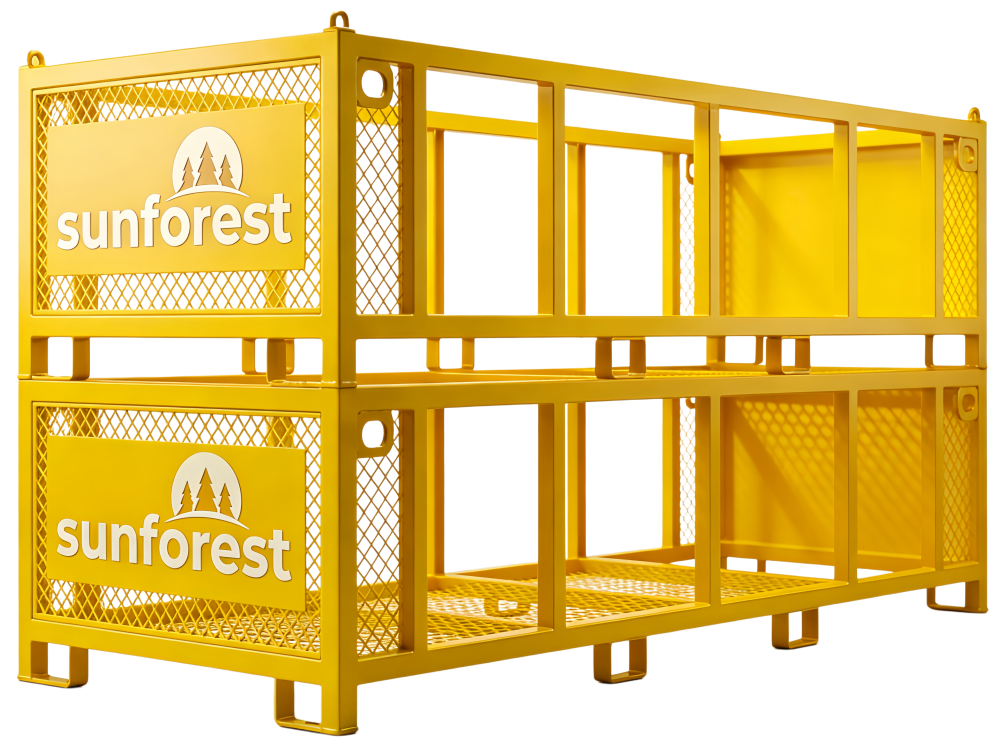 Sunforest Custom Stackable ICF Bracing Crates Shipped to Melbourne — Every Part Has Its Place Sunforest Custom Stackable ICF Bracing Crates Shipped to Melbourne — Every Part Has Its Place
