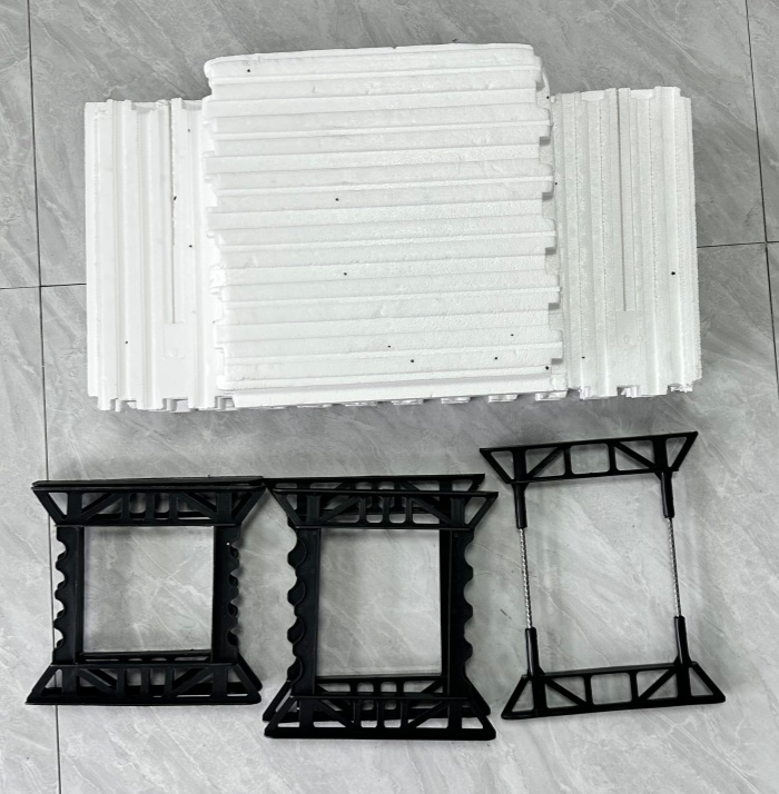 Split Type ICF:Insulated Concrete Forms for Lower Shipping Cost and Greater Construction Flexibility