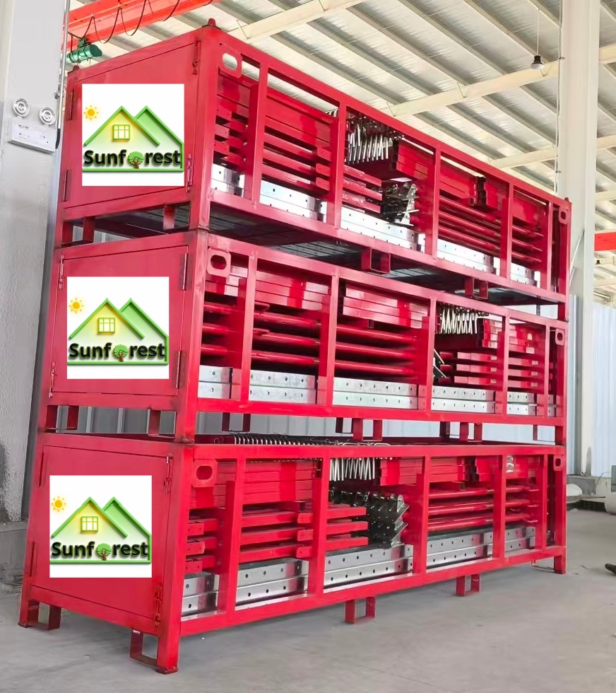 Standard ICF Bracing System Components | Strongback, Adjustable Leg, Platform Bracket & Safety Rail
