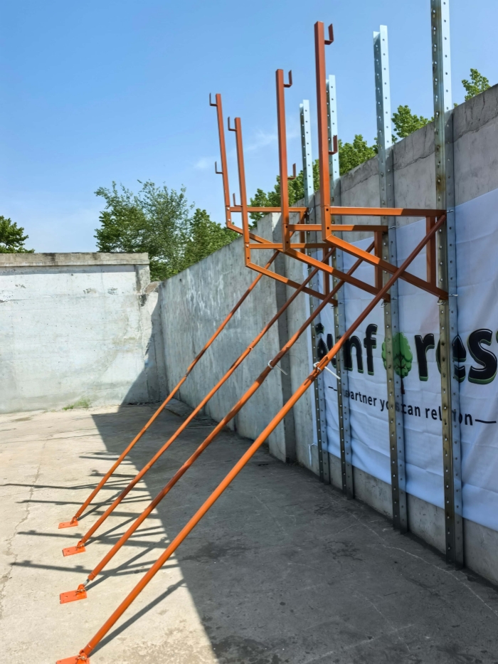 Simple ICF Bracing System | Economical ICF Wall Alignment & Support Solution Simple ICF Bracing System | Economical ICF Wall Alignment & Support Solution