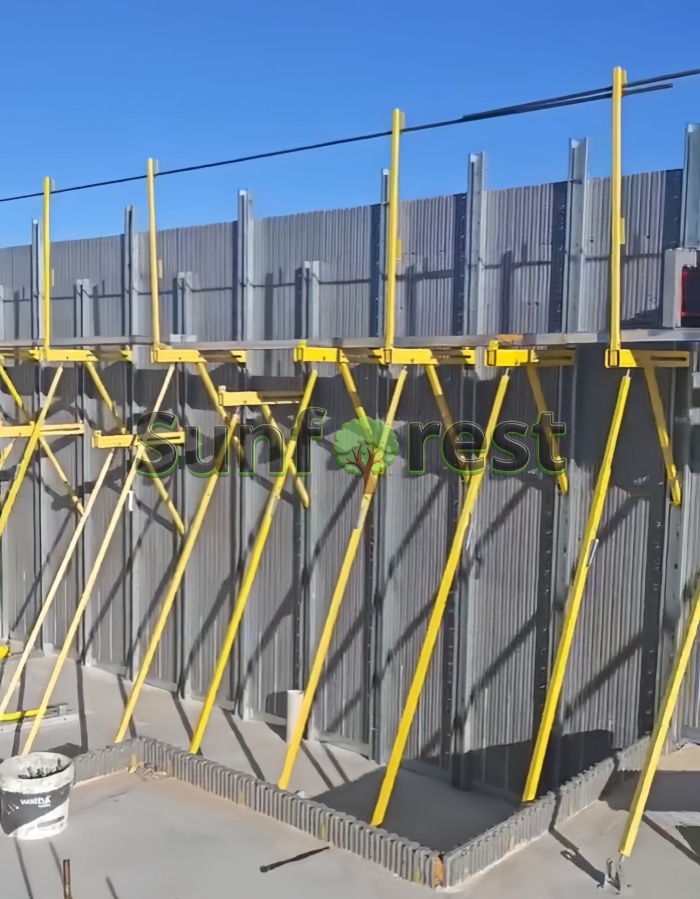 Foldable ICF Bracing System | All-in-One ICF Wall Alignment & Support Solution
