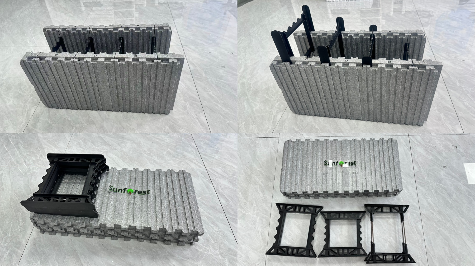 Graphite ICF Blocks: Sunforest's High-Insulation "Graphene EPS" Product Range