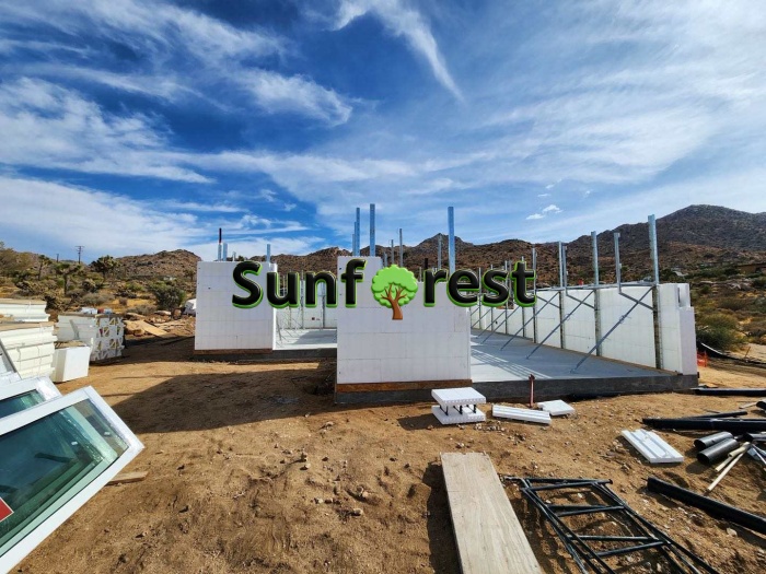Graphite ICF Blocks: Sunforest's High-Insulation "Graphene EPS" Product Range