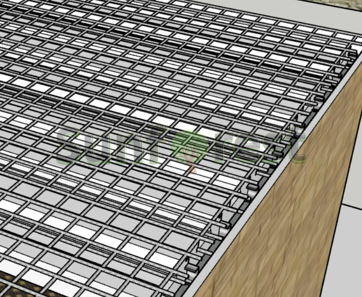 ICF Roof Panel for Importers: Approx. 500 m² per 40HC ICF Roof Panel for Importers: Approx. 500 m² per 40HC