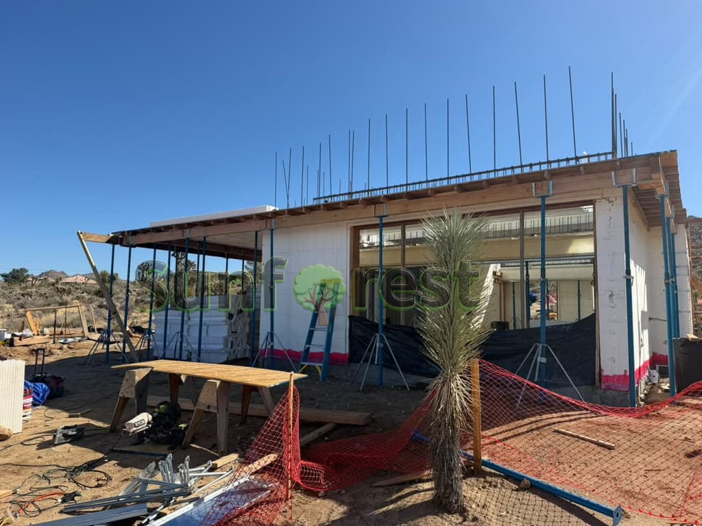 Los Angeles ICF Project Update: Main Structure Nearly Complete with Sunforest ICF & Bracing