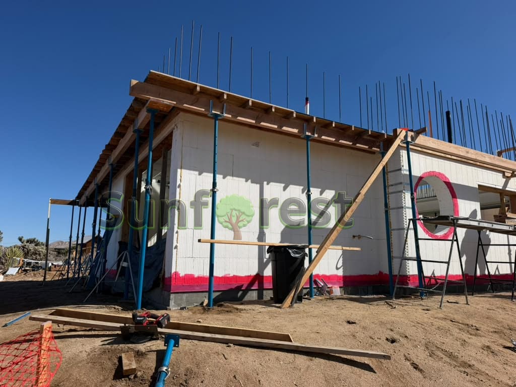 Los Angeles ICF Project Update: Main Structure Nearly Complete with Sunforest ICF & Bracing Los Angeles ICF Project Update: Main Structure Nearly Complete with Sunforest ICF & Bracing