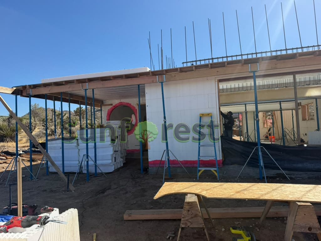 Los Angeles ICF Project Update: Main Structure Nearly Complete with Sunforest ICF & Bracing Los Angeles ICF Project Update: Main Structure Nearly Complete with Sunforest ICF & Bracing